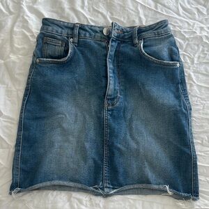 Zara Denim Blue Women's Skirt